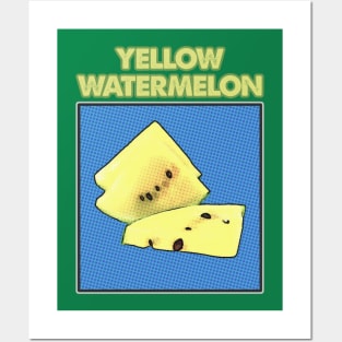 Yellow Watermelon Posters and Art